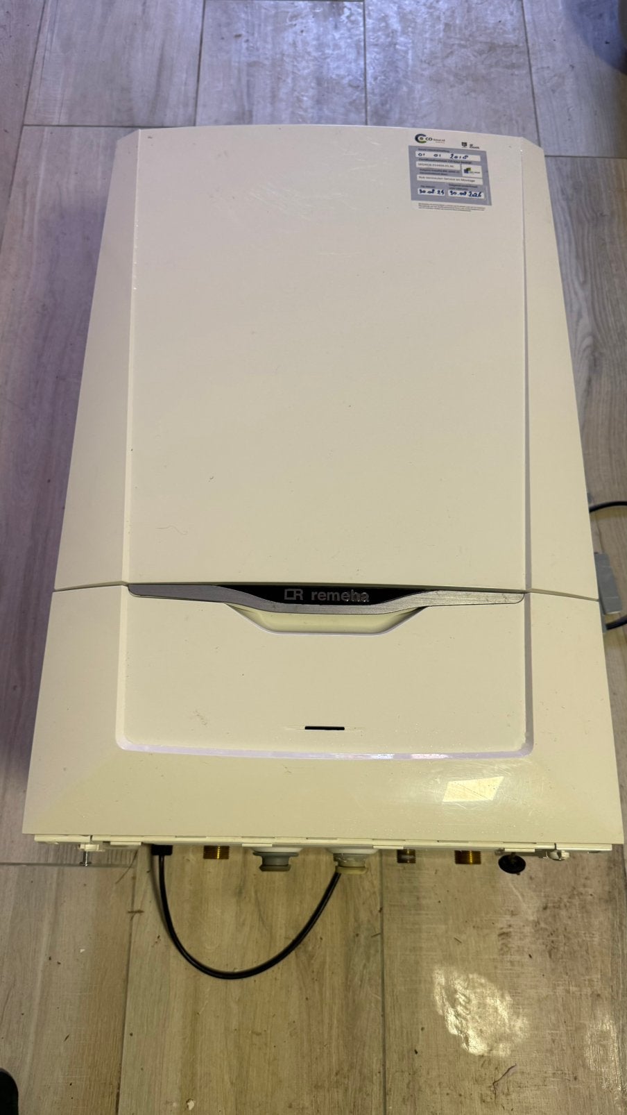 Remeha Calenta Ace 40C CCS met vat en eTwist, Ophalen, Gebruikt, 20 tot 100 liter, Boiler