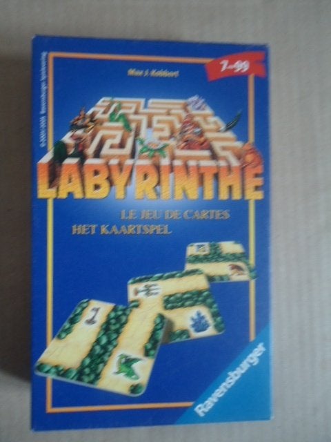Labyrinth, kaartspel, Ophalen of Verzenden, Zo goed als nieuw