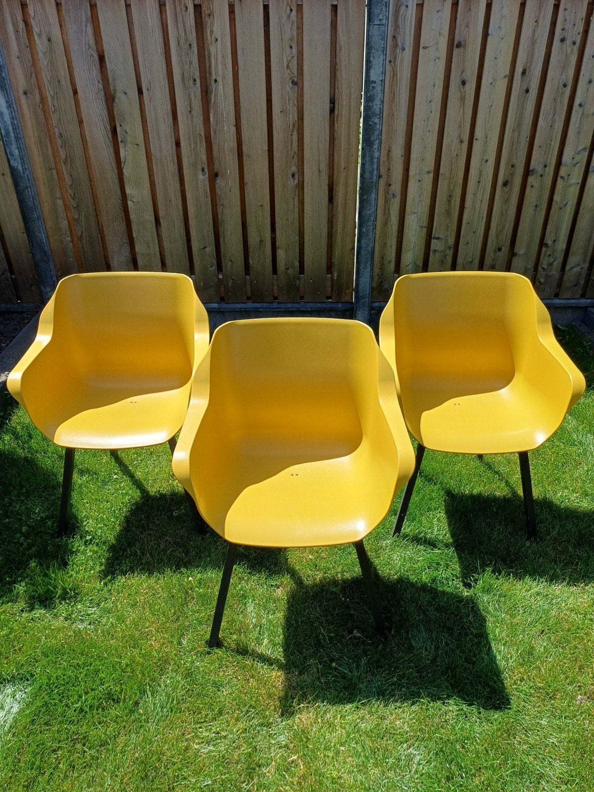 HARTMAN DININGSTOELEN , MOET WEG !!! 1 JAAR OUD., Ophalen, Zo goed als nieuw, Aluminium