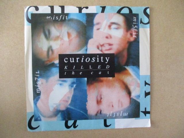 s1385 curiosity killed the cat - misfit, Ophalen, Gebruikt, Overige genres, 7 inch