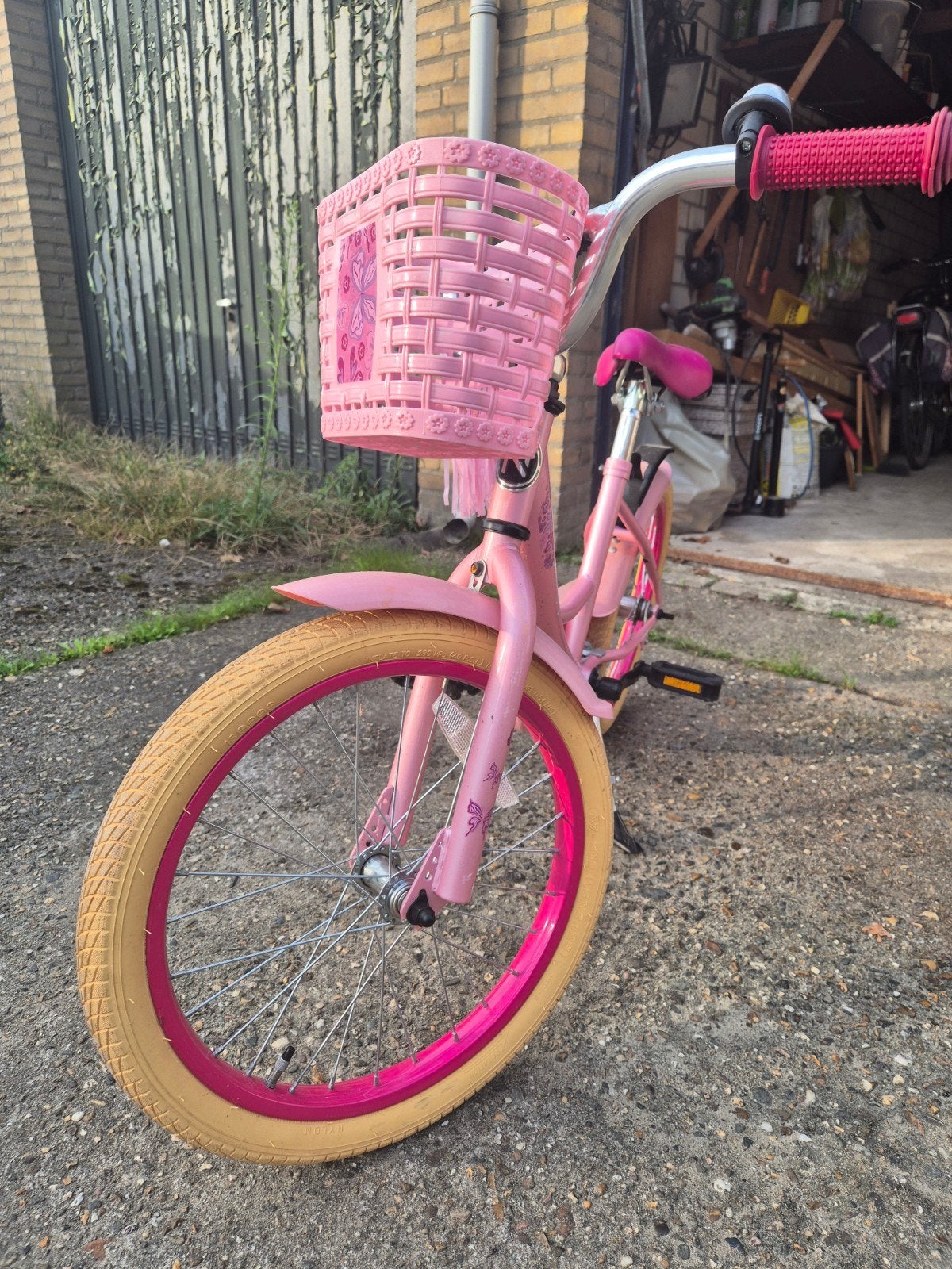Nogan Butterfly Meisjesfiets 18 inch - Gebruikt, Ophalen, Gebruikt, 18 inch, Nogan