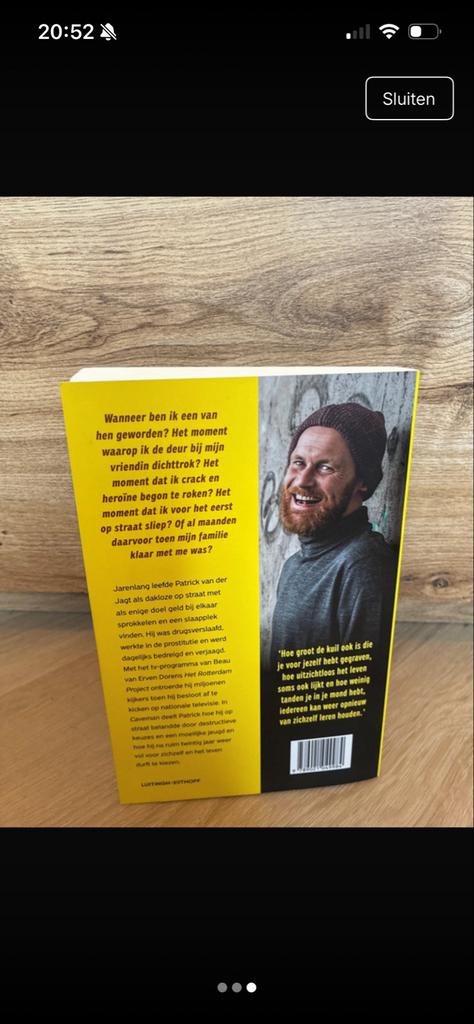 Caveman - Thuisgekomen na twintig jaar op straat, Ophalen of Verzenden, Gelezen, Overige