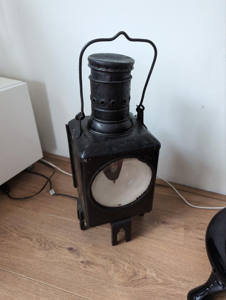 Seinlamp trein lamp spoor lamp 1967, Ophalen of Verzenden