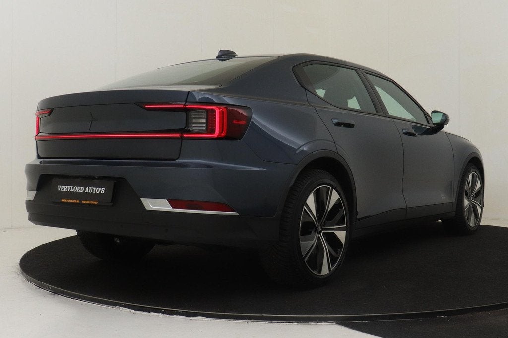 Polestar 2 LONG RANGE SINGLE MOTOR 78 kWh -360°CAM|ADAP.CRU, Auto's, Polestar, Polestar 2, Stof, Gebruikt, Blauw
