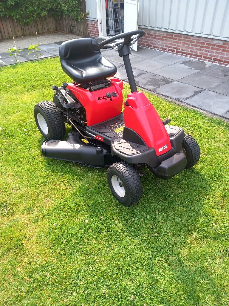 2x MTD Minirider (zijlosser 1x / opvang 1x) Beide Nieuwstaat, Versnellingen, MTD, Mtd, Zo goed als nieuw