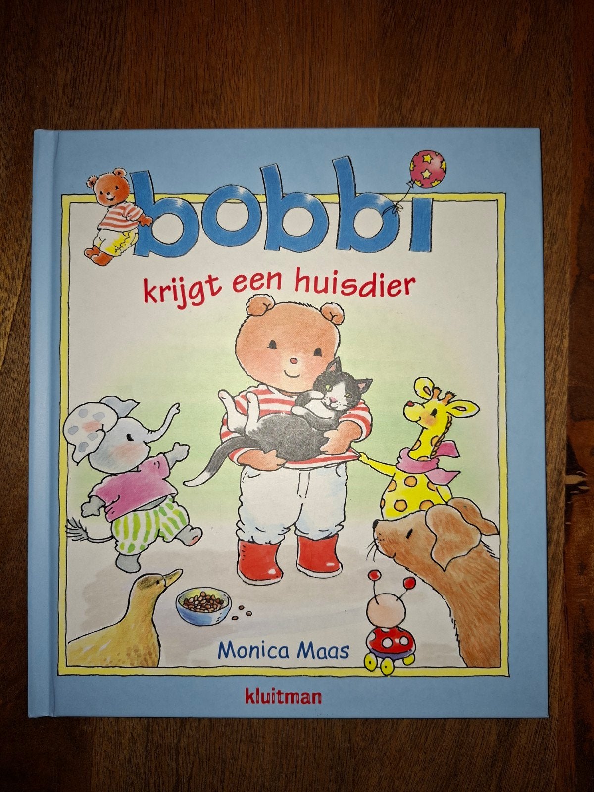Bobbi krijgt een huisdier - Monica Maas - Kleuterboek, Fictie algemeen, Jongen of Meisje, Zo goed als nieuw, Voorleesboek