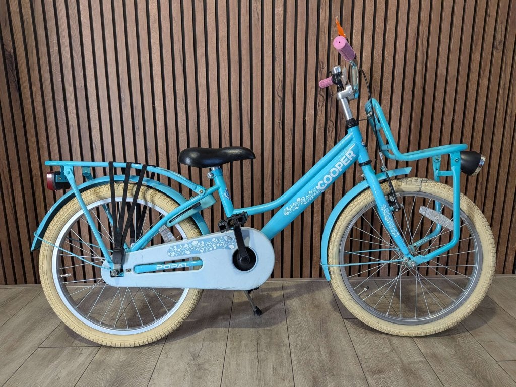 Popal Cooper 20 inch meisjesfiets, Terugtraprem, Gebruikt, Niet ingevuld, Handrem