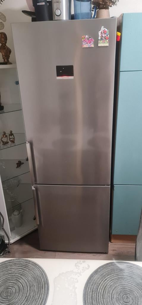 Bosch KGN49AIBT – Koel-vriescombinatie – 203 cm Hoog – 440 L, Ophalen