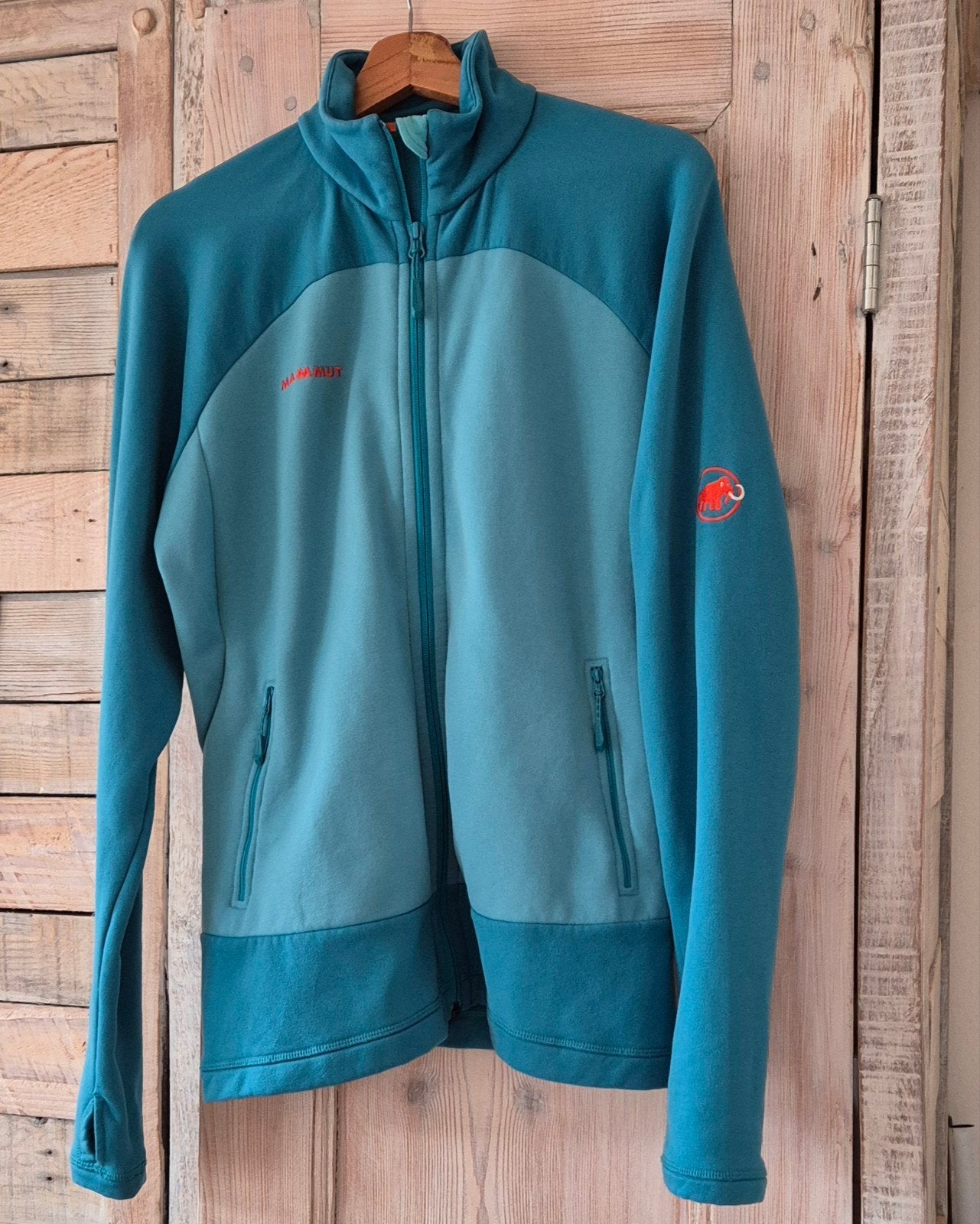 Mammut Aconcagua dames fleecejack, mt L, Blauw, Maat 42/44 (L), Ophalen of Verzenden, Zo goed als nieuw