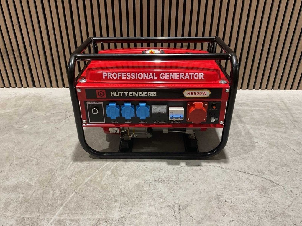 Huttenberg aggregaat/stroomgenerator H8500W drie modellen‼️