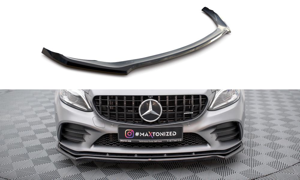 Voorlip diffuser sideskirts C-Klasse C43 AMG Sedan W205 18+, Ophalen of Verzenden