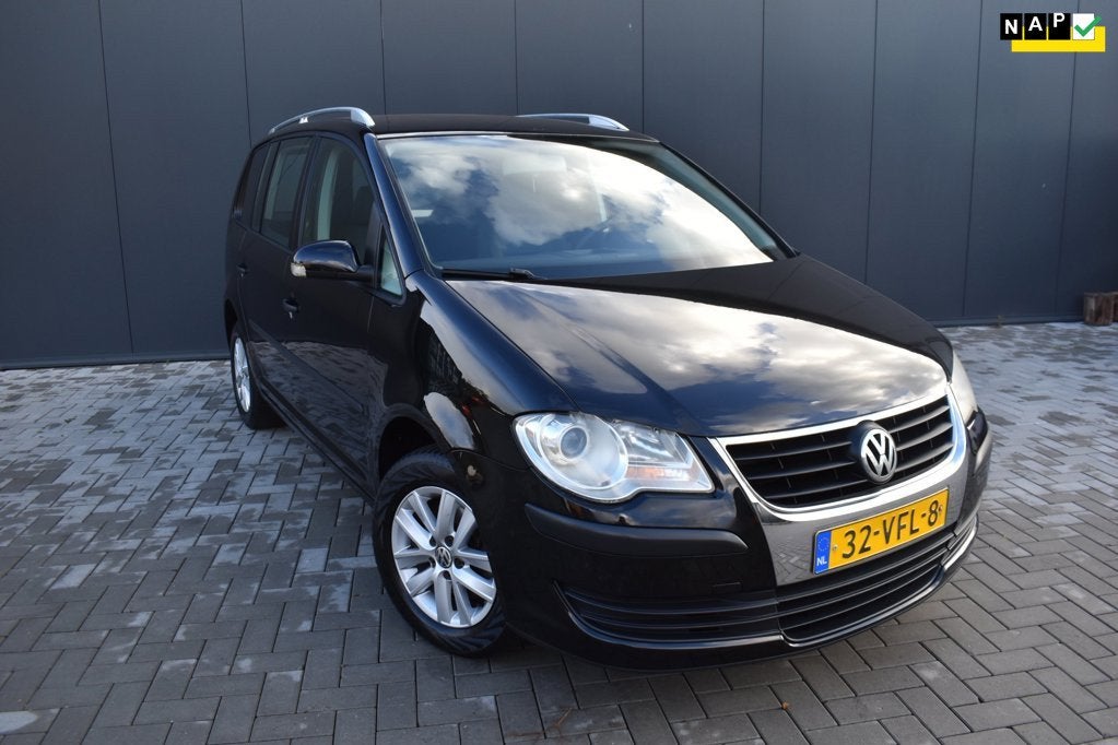Volkswagen Touran 1.9 TDI |GRIJS KENTEKEN| BEDRIJFSAUTO|DSG, Auto's, Stof, Gebruikt, Verwarmde buitenspiegels, Volkswagen