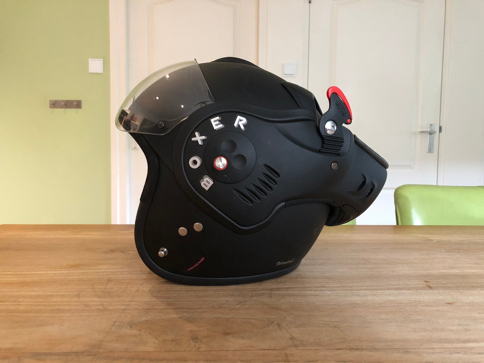 Roof Boxer - XL, Motoren, Overige merken, Systeemhelm, XL, Ophalen of Verzenden