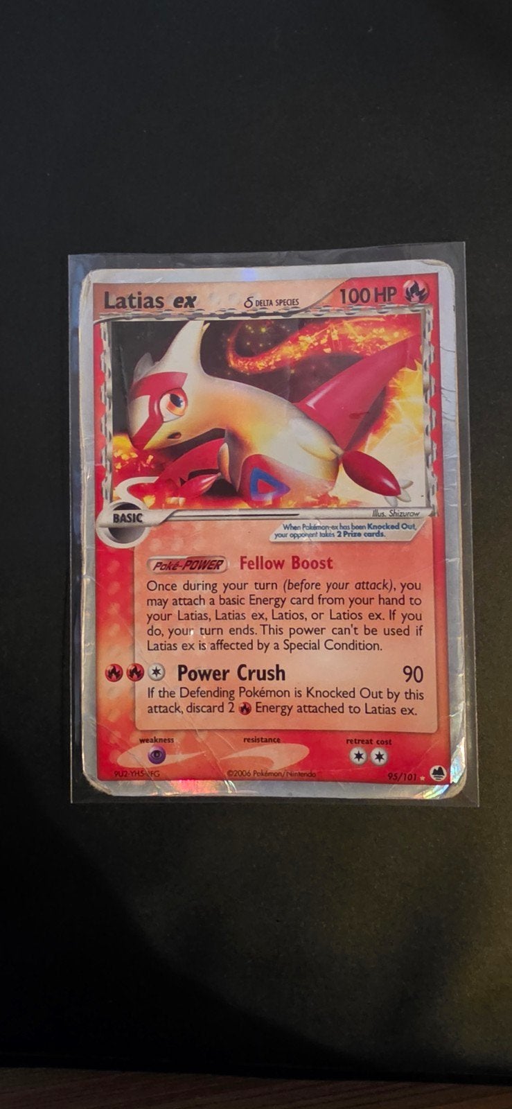 latias ex 95/101, Ophalen of Verzenden, Gebruikt, Losse kaart, Foil