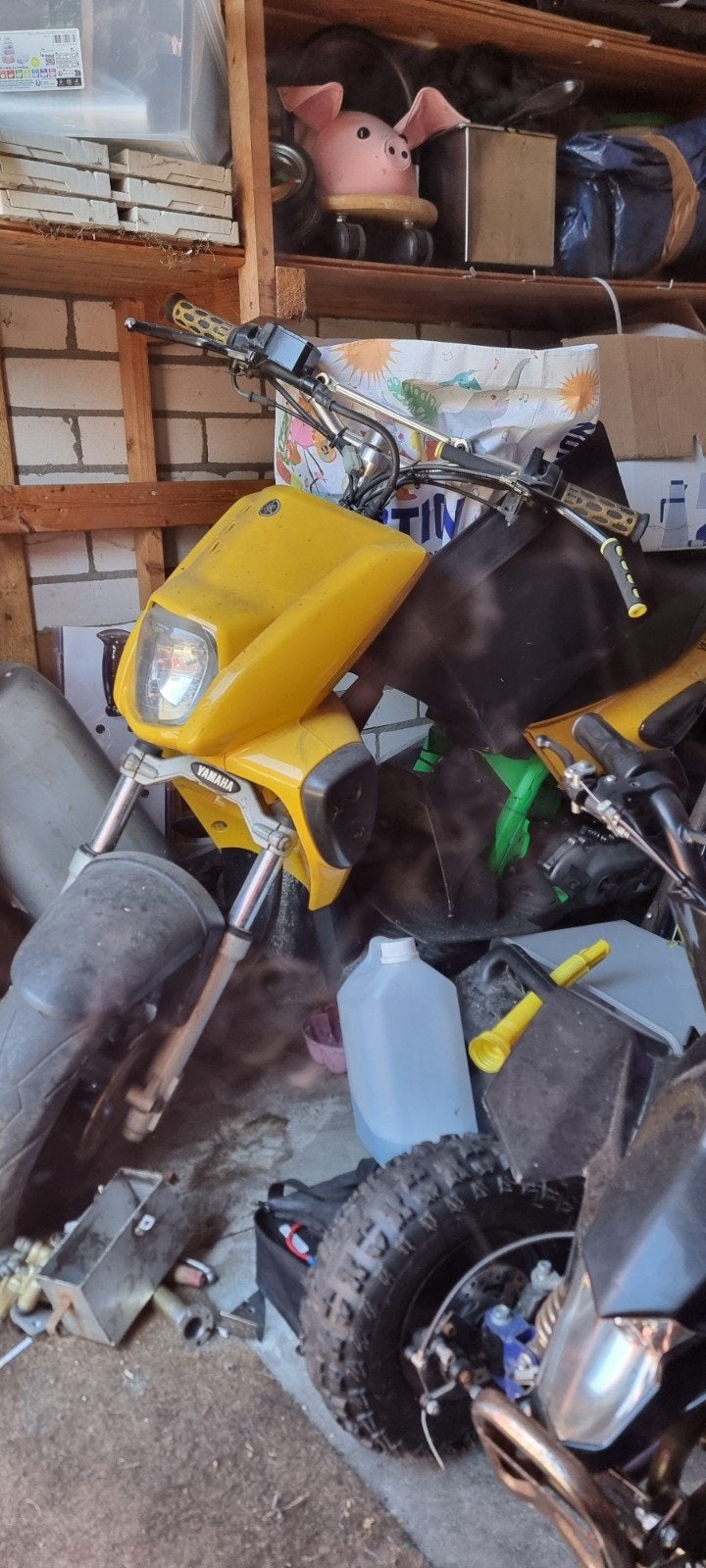 Yamaha slider, Ophalen, Yamaha