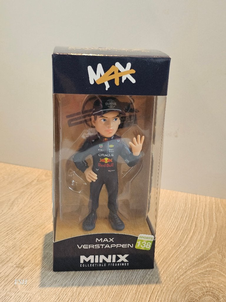 Oracle Red Bull, Max Verstappen, 4 x WK , Minix. >>NIEUW<<, Ophalen of Verzenden, Nieuw, Formule 1