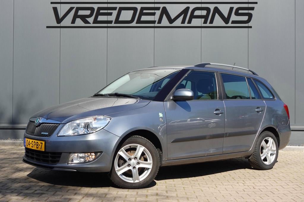 Skoda Fabia Combi 1.2 TDI Greenline, Auto's, Euro 5, 1199 cc, Origineel Nederlands, Grijs