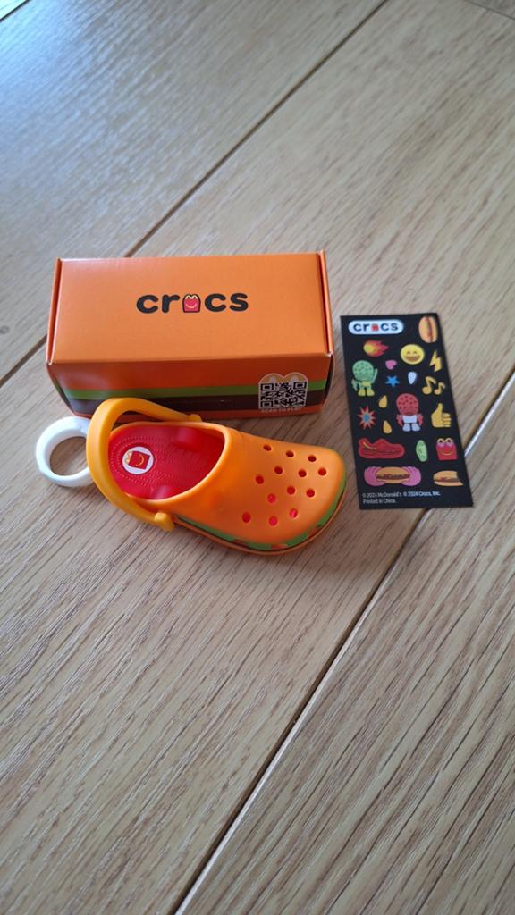 Mcdonalds Crocs sleutel/tassenhanger, Ophalen of Verzenden, Nieuw