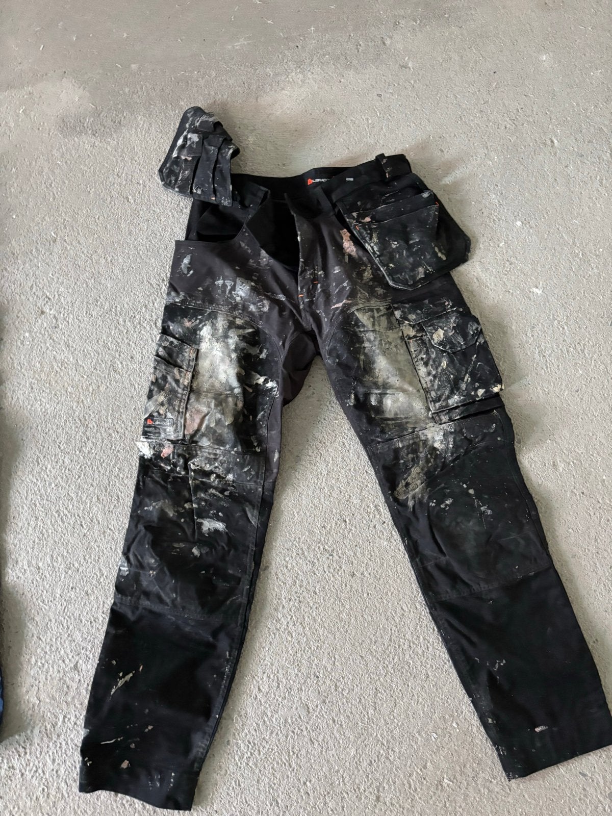 Werkbroek met verfvlekken - Maat C50, Ophalen of Verzenden, Gebruikt, Heren, Broek