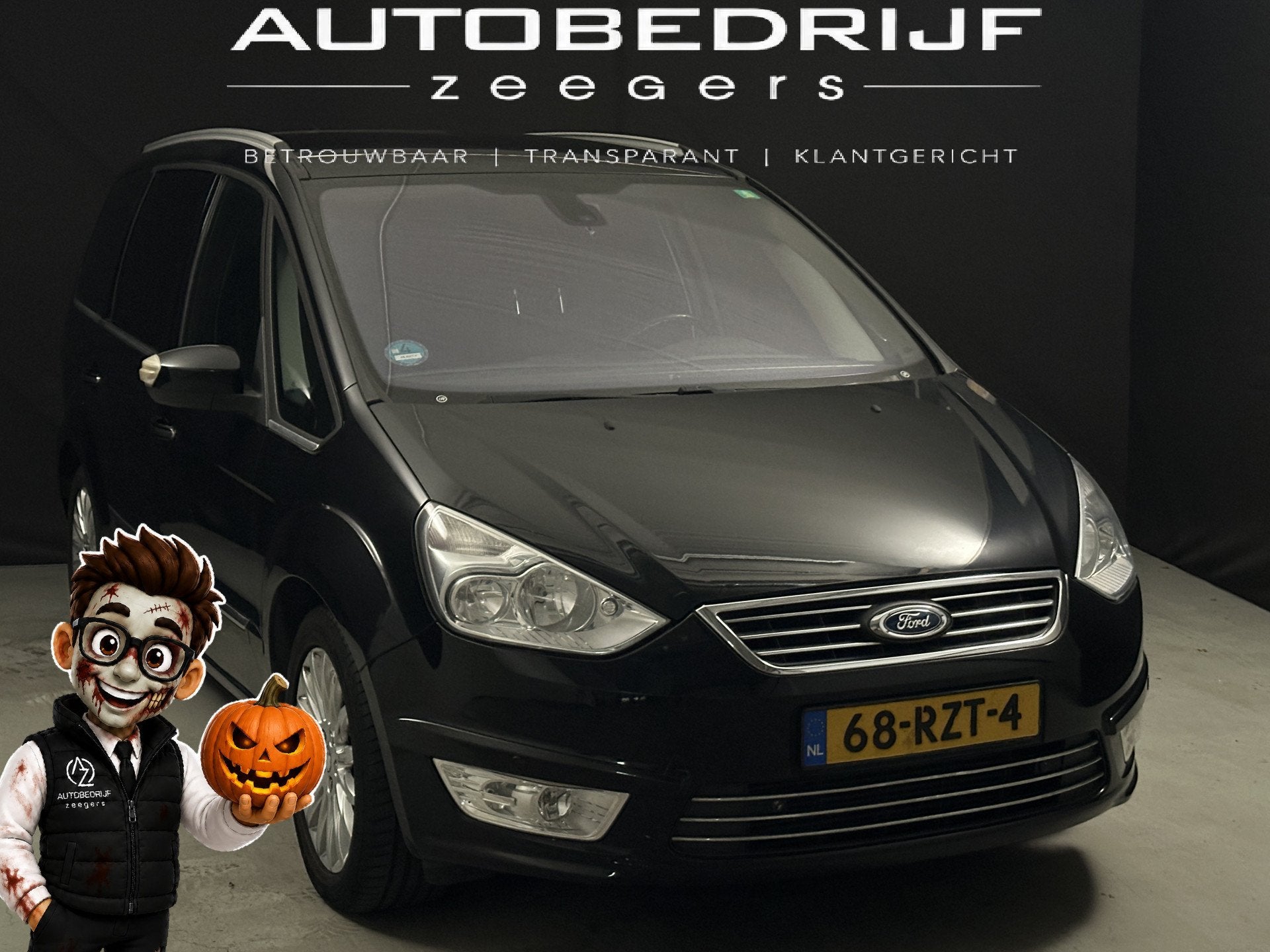 Ford Galaxy 2.0 SCTi Titanium 7 Persoons *Multimedia*Automaa, Auto's, Euro 5, 1976 cc, Gebruikt, 4 cilinders