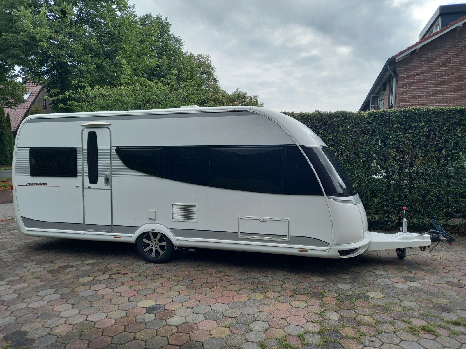Hobby 495 UL Premium volauto mover Isabella tent vloerverw, Caravans en Kamperen, Schokbreker, Rondzit, Hobby, 7 tot 8 meter