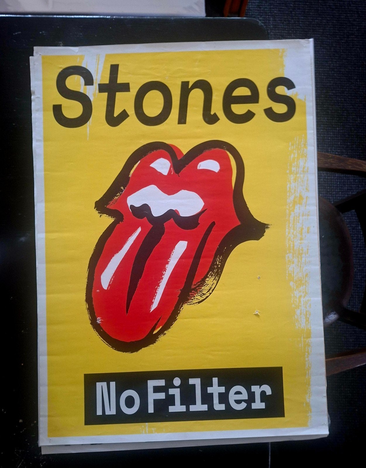 The Rolling Stones 'No Filter' Tour Poster, Ophalen of Verzenden, A1 t/m A3, Muziek, Rechthoekig Staand