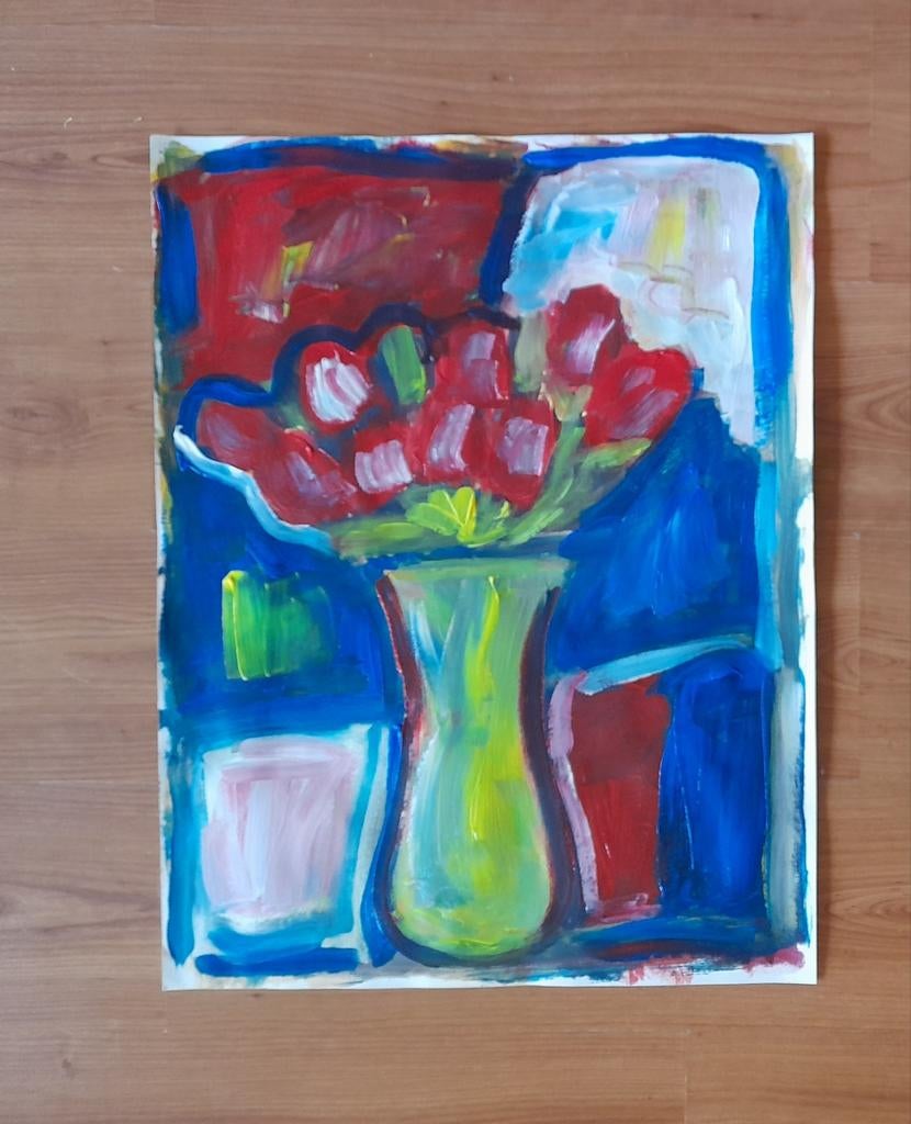 Modern schilderij, Ophalen of Verzenden