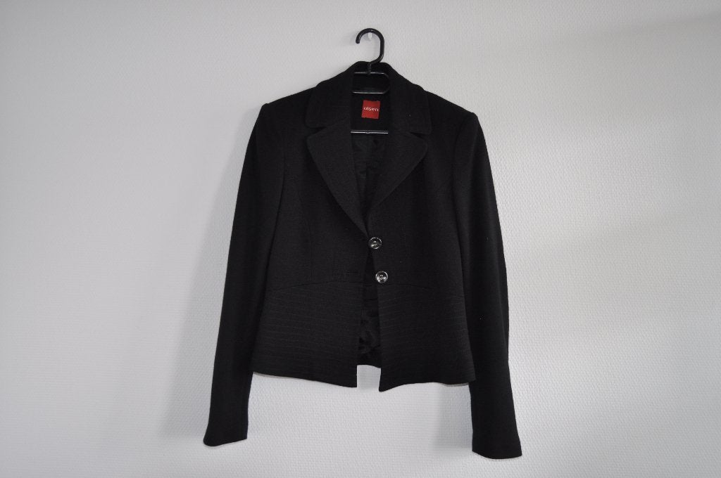 zwarte blazer, Maat 38/40 (M), Olsen, Zwart, Ophalen of Verzenden