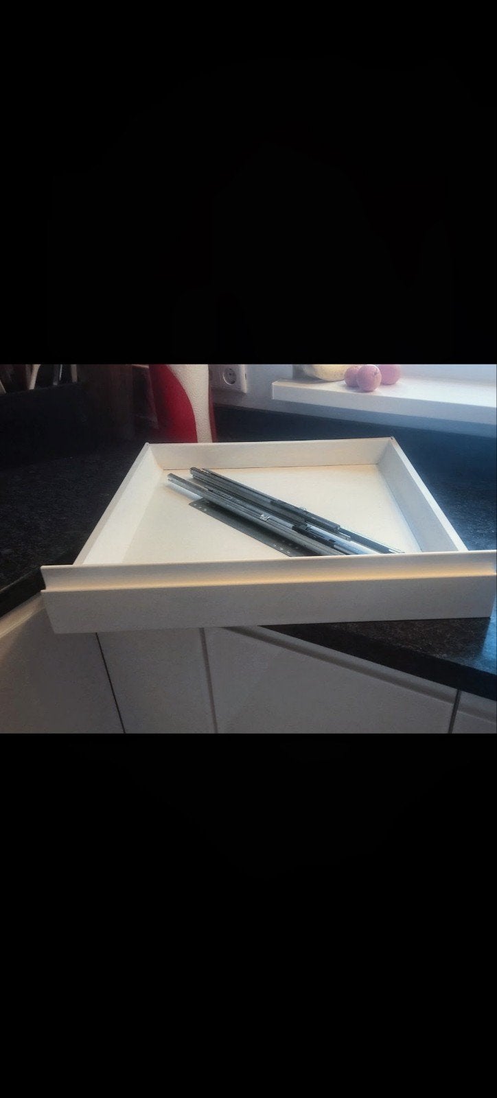Ikea Voxtorp ladefront hoogglans wit 60x10cm, Ophalen, Zo goed als nieuw, Wit, IKEA