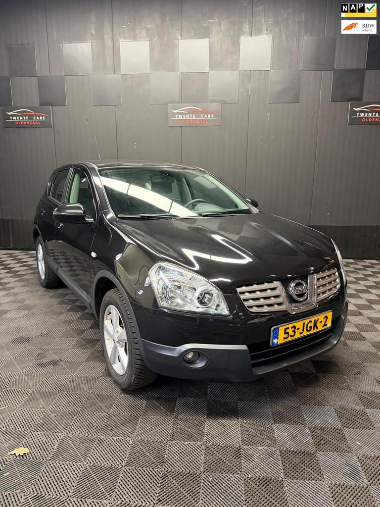 Nissan Qashqai 1.6 Acenta | Clima | Cruise | Nieuwe APK |, Voorwielaandrijving, 1272 kg, Zwart, 4 cilinders