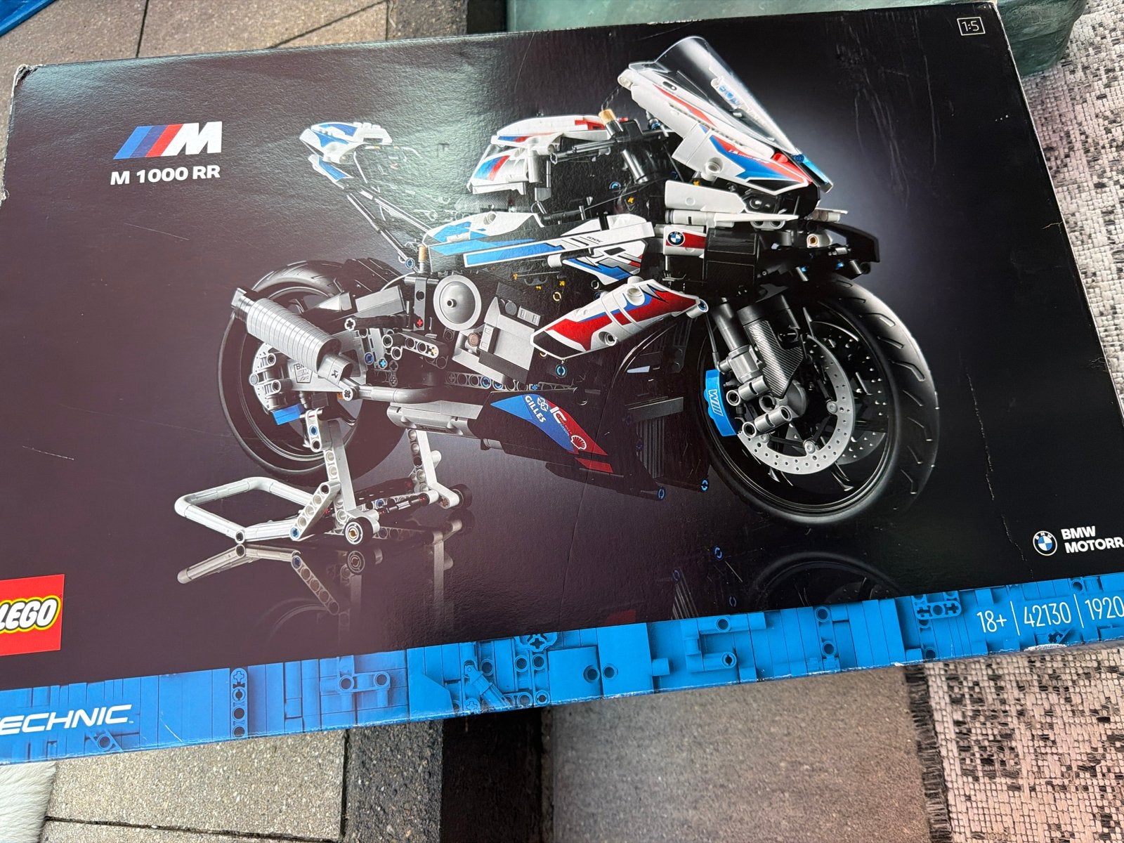 LEGO Technic BMW M 1000 RR (42130), Overige merken, Gebruikt, Ophalen of Verzenden, Groter dan 1:32