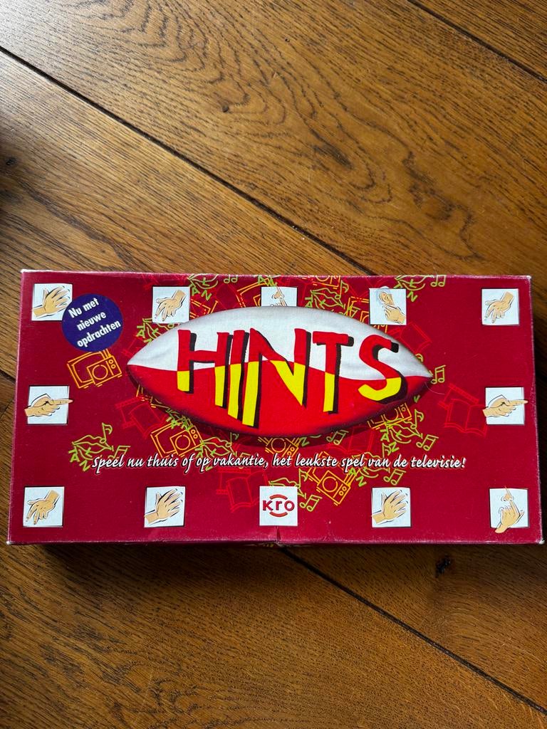 Hints bordspel - Het leukste spel van de televisie!, Hobby en Vrije tijd, Gezelschapsspellen | Bordspellen, Drie of vier spelers