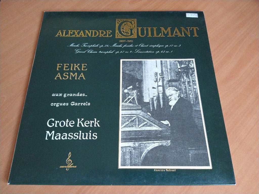 LP Feike Asma speelt Alexandre Guilmant, Overige typen, Ophalen of Verzenden, Zo goed als nieuw, 12 inch
