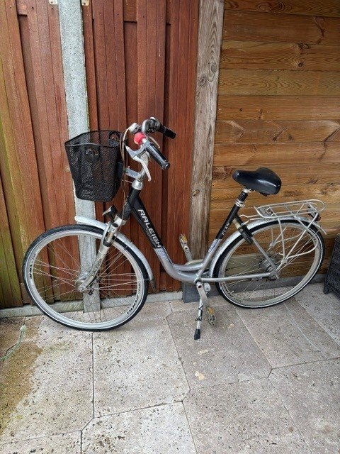 RALEIGH DAMES FIETS, Fietsen en Brommers, Gebruikt, Versnellingen, 56 cm of meer, Trommelrem