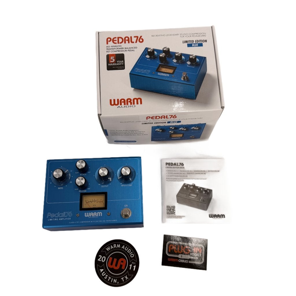 Warm Audio Pedal76 FET LTD Compressor, Flex Ltd., Zo goed als nieuw, https://flex.com/contact-us, Nobelstraat 10, 5807 GA Oostrum LB, Limburg, Nederland