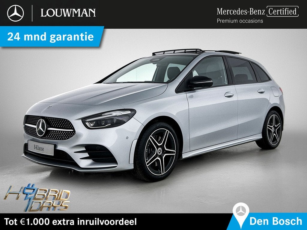 Mercedes-Benz B-Klasse 250 e Business Solution AMG | Premium, Auto's, Mercedes-Benz, 12 maanden, 4 cilinders, Bedrijf, Hybride Elektrisch/Benzine
