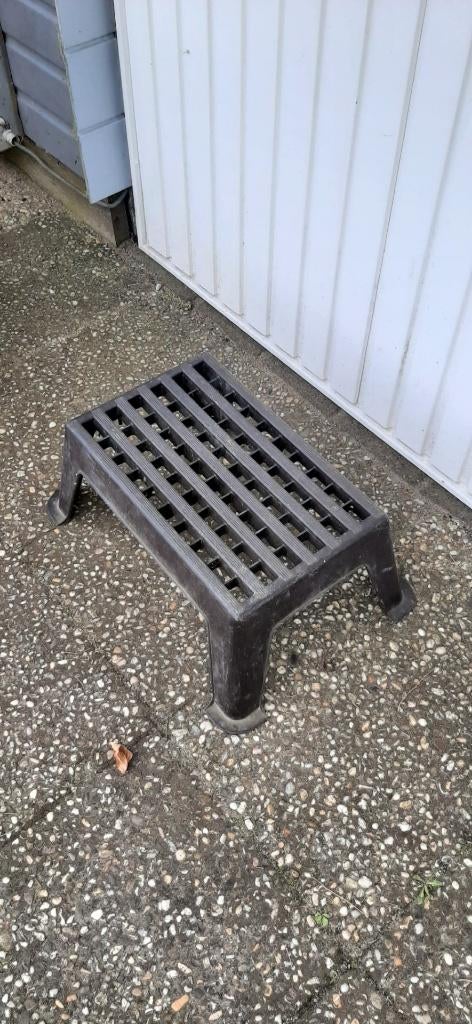 caravan opstap, Caravans en Kamperen, Caravan accessoires, Ophalen of Verzenden, Gebruikt