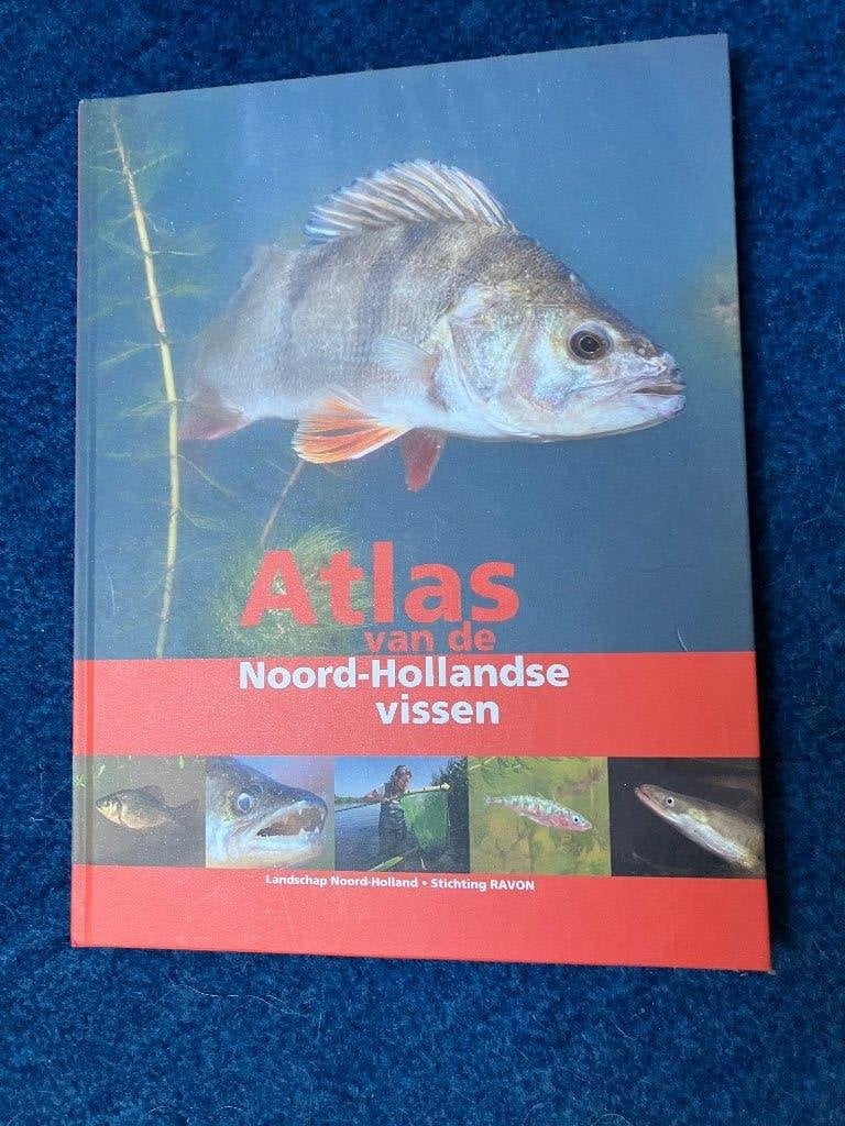 Atlas van de Noord-Hollandse Vissen, Gelezen, Landschap NH en RAVON, Ophalen of Verzenden, Natuur algemeen