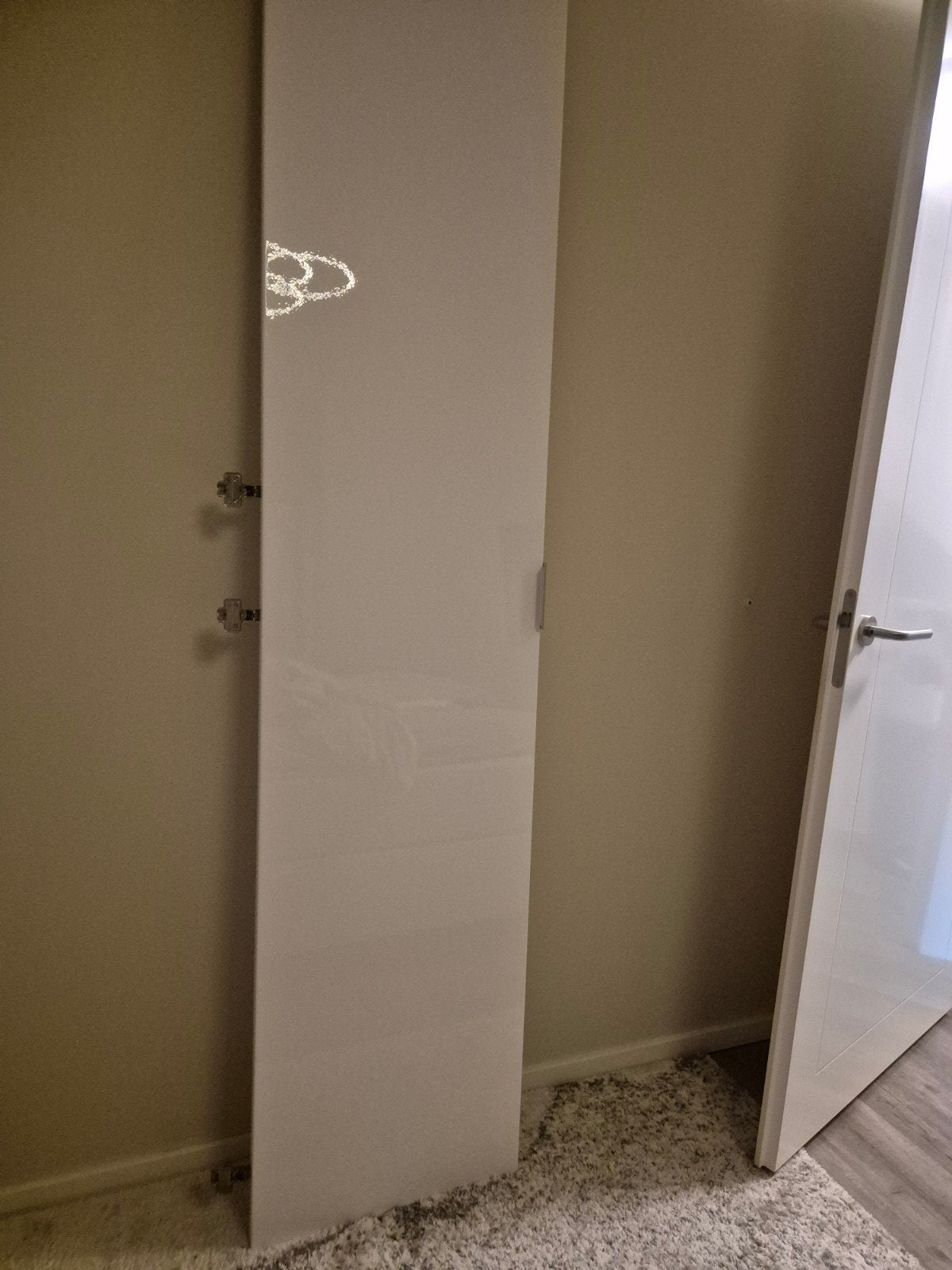 Fardal deur pax ikea, Ophalen, Zo goed als nieuw