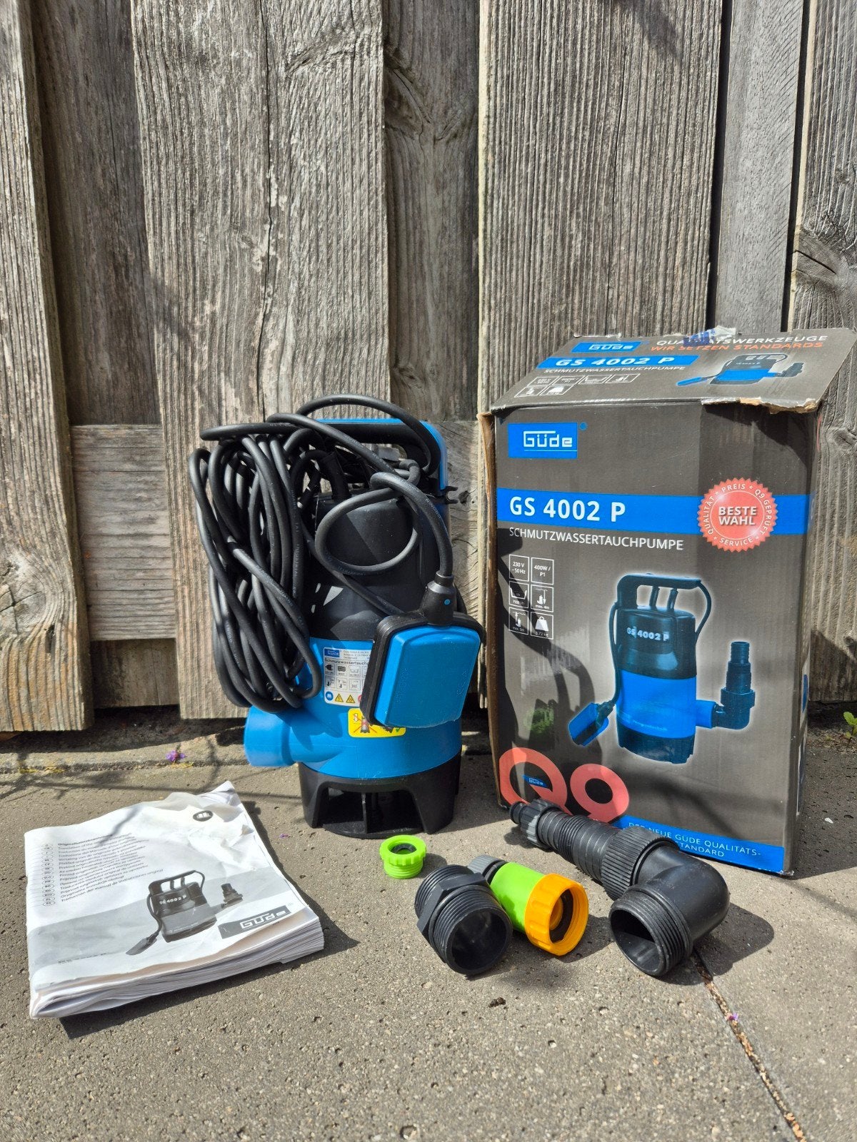 Dompelpomp voor (vuil)water - Güde GS 4002 P, Ophalen, Gebruikt, Overige typen