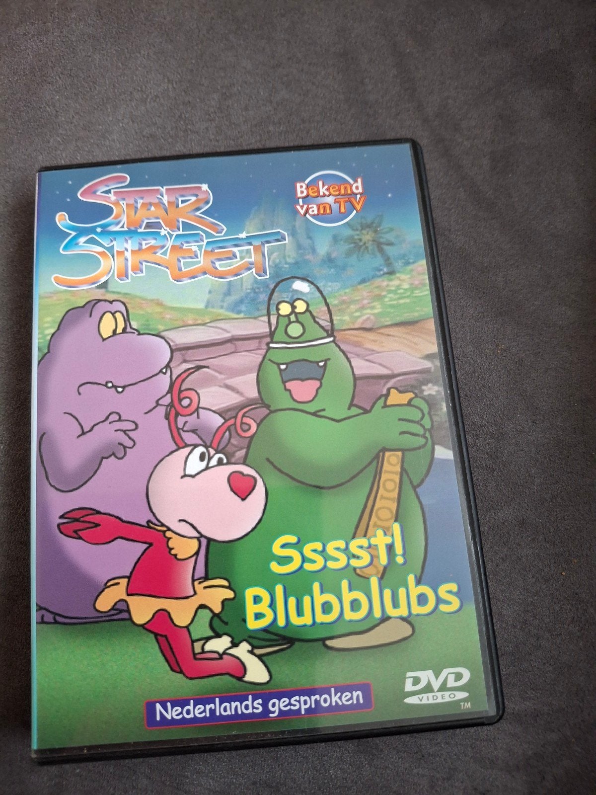 Star Street - Sssst! Blubblubs DVD (Nederlands gesproken), Cd's en Dvd's, Animatie, Alle leeftijden, Tv-serie, Zo goed als nieuw