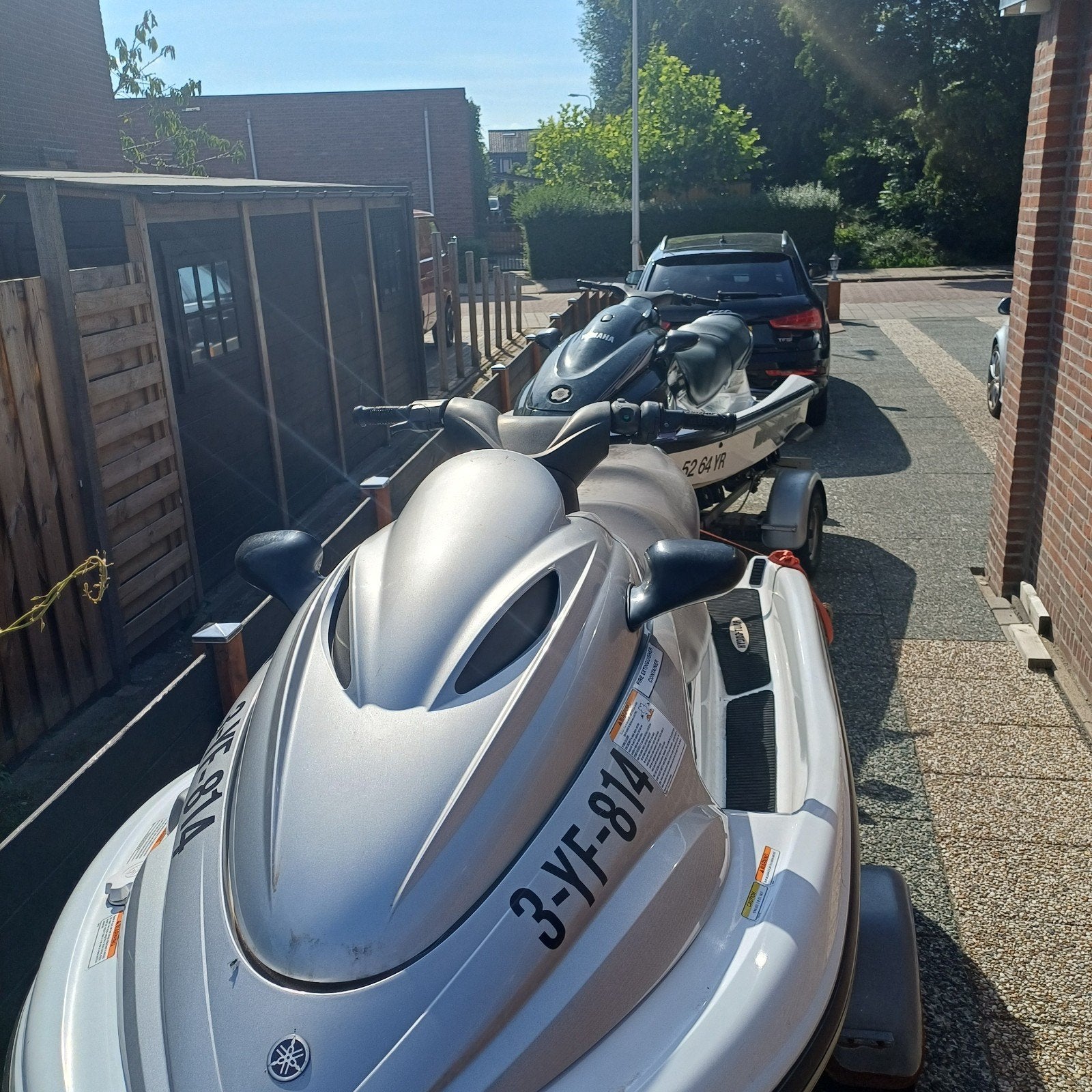 Te koop 1x yamaha 1200xl 1x yamaha 1200xlt, Ophalen of Verzenden, Gebruikt, Benzine, 70 tot 120 pk