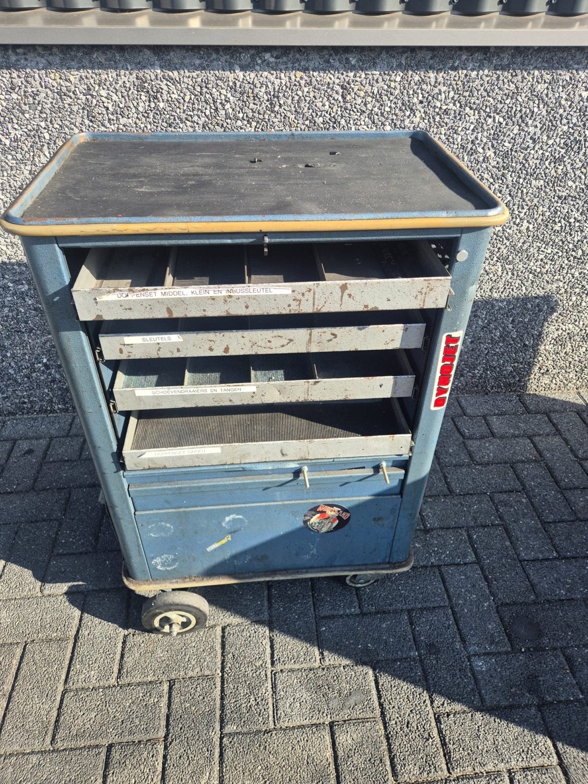 Gedore Gereedschapswagen met Lades, Ophalen, Gebruikt