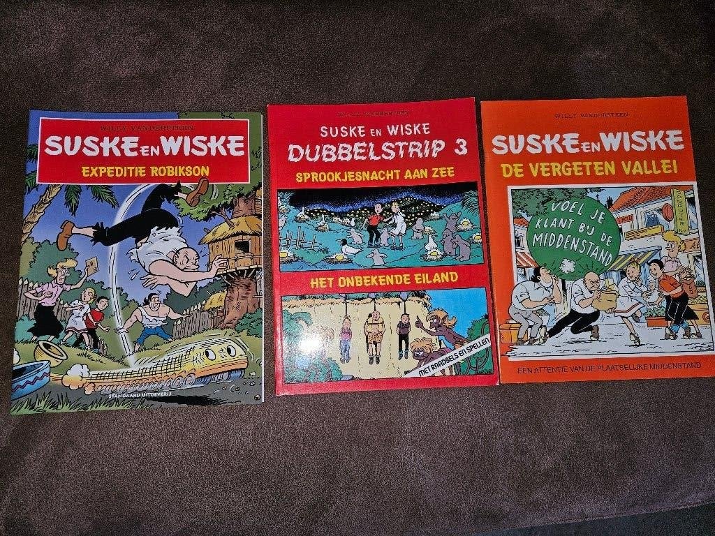 Suske en Wiske 3 specials, Boeken, Stripboeken, Meerdere stripboeken, Ophalen of Verzenden, Zo goed als nieuw, Willy Vandersteen