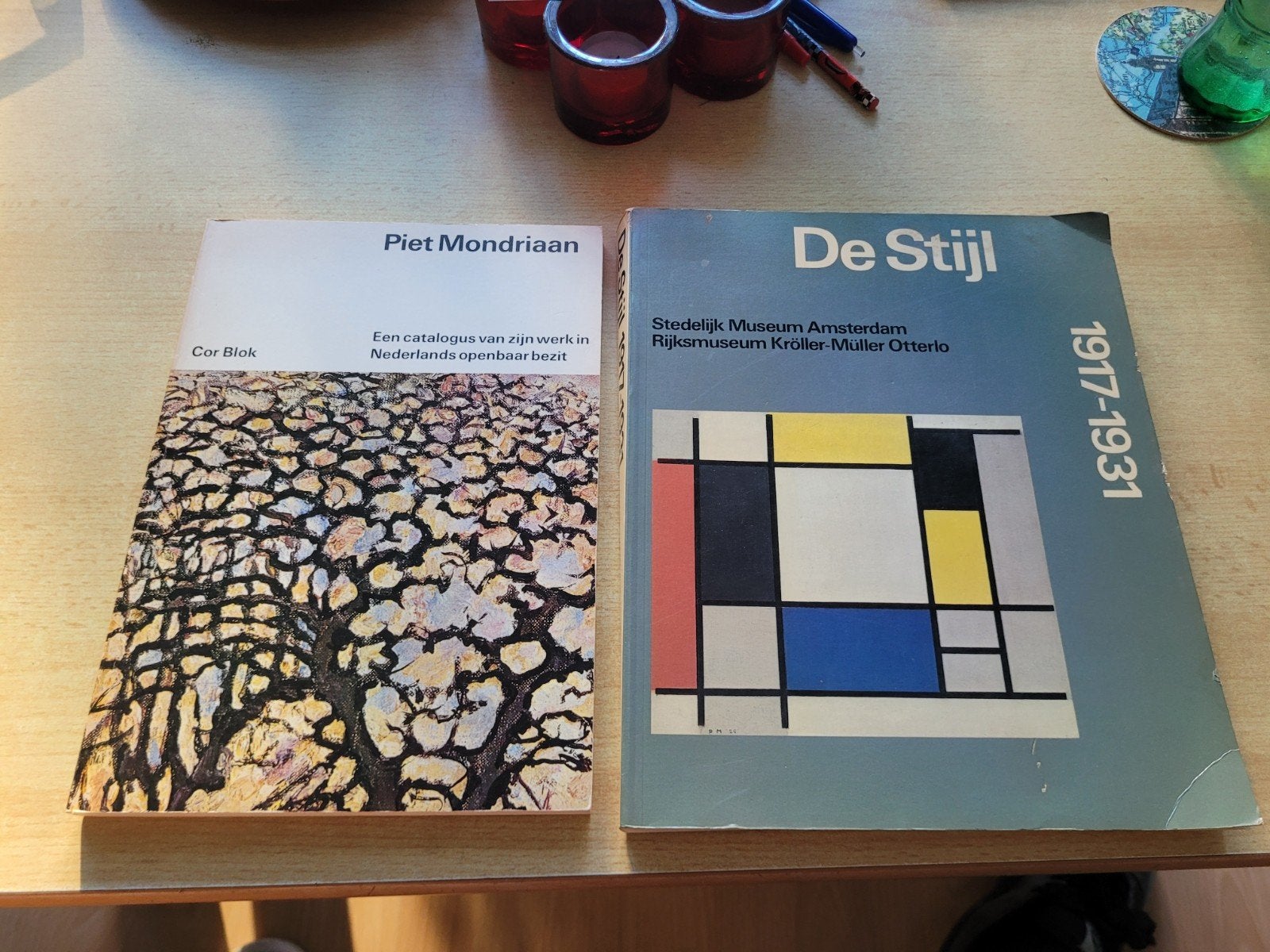 Boeken De Stijl en Mondriaan, Boeken, Kunst en Cultuur | Beeldend, Gelezen, Ophalen of Verzenden