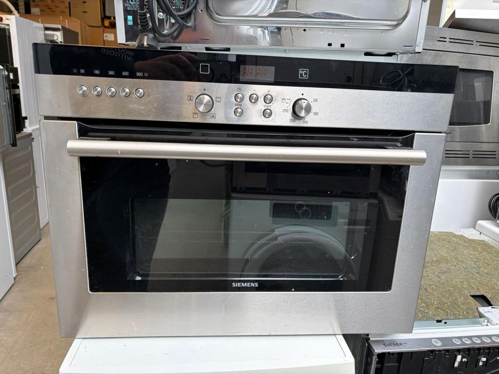 Siemens 45cm combi oven schoon garantie bezorging, 45 tot 50 cm, Ophalen of Verzenden, Combi-oven, Inbouw