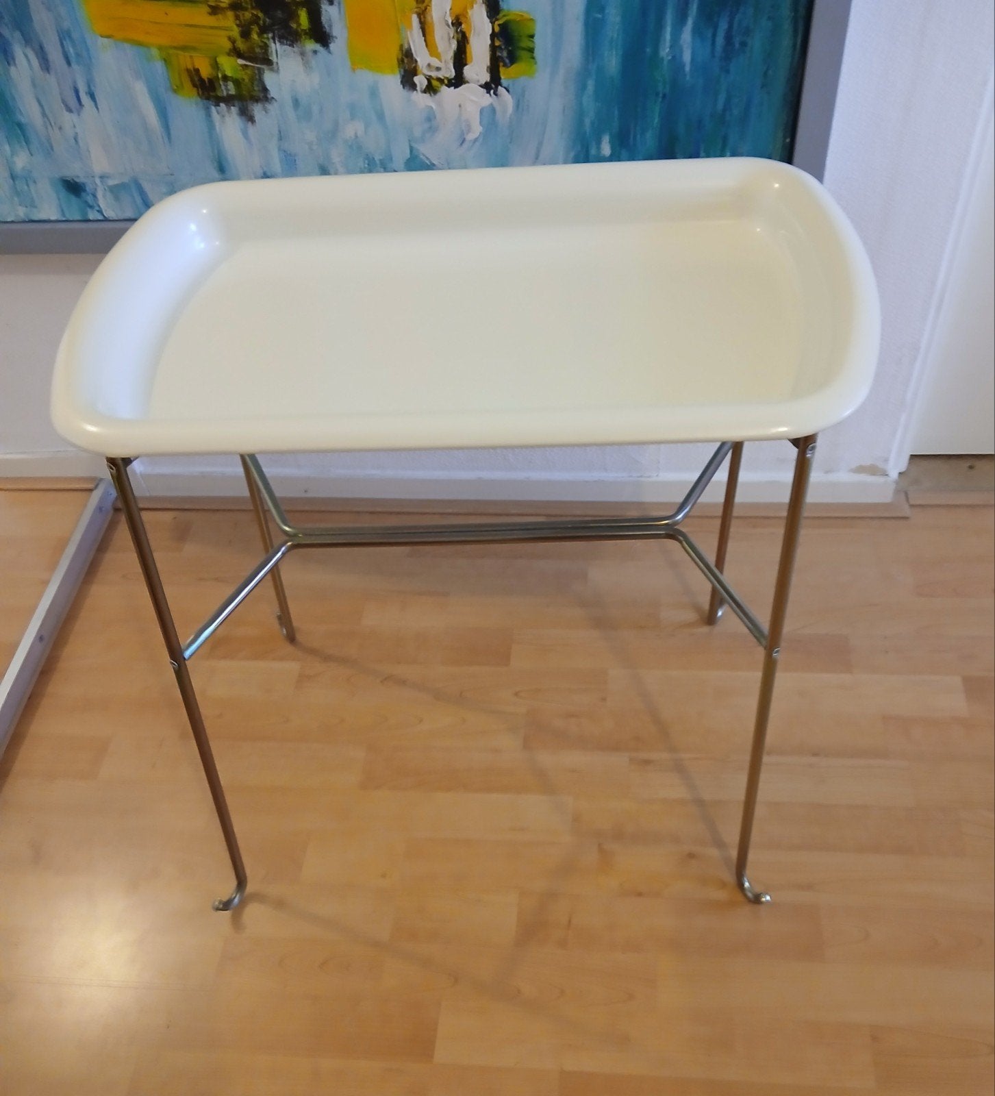 Nieuw tafeltje met los dienblad, Ophalen, Nieuw, Metaal of Aluminium