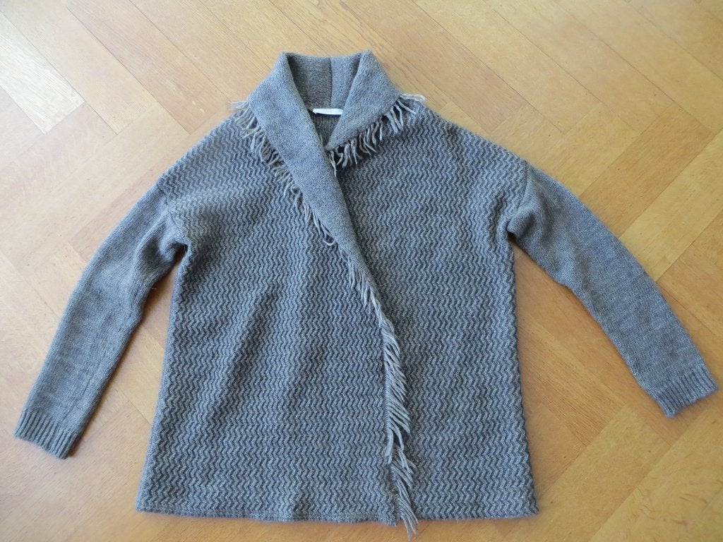 Vest Bruin Esprit Vest Jasvest Wol met Alpaca M, Kleding | Dames, Truien en Vesten, Maat 38/40 (M), Bruin, Ophalen of Verzenden