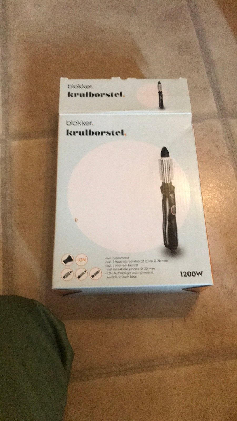 Krulborstel, Ophalen of Verzenden, Zo goed als nieuw