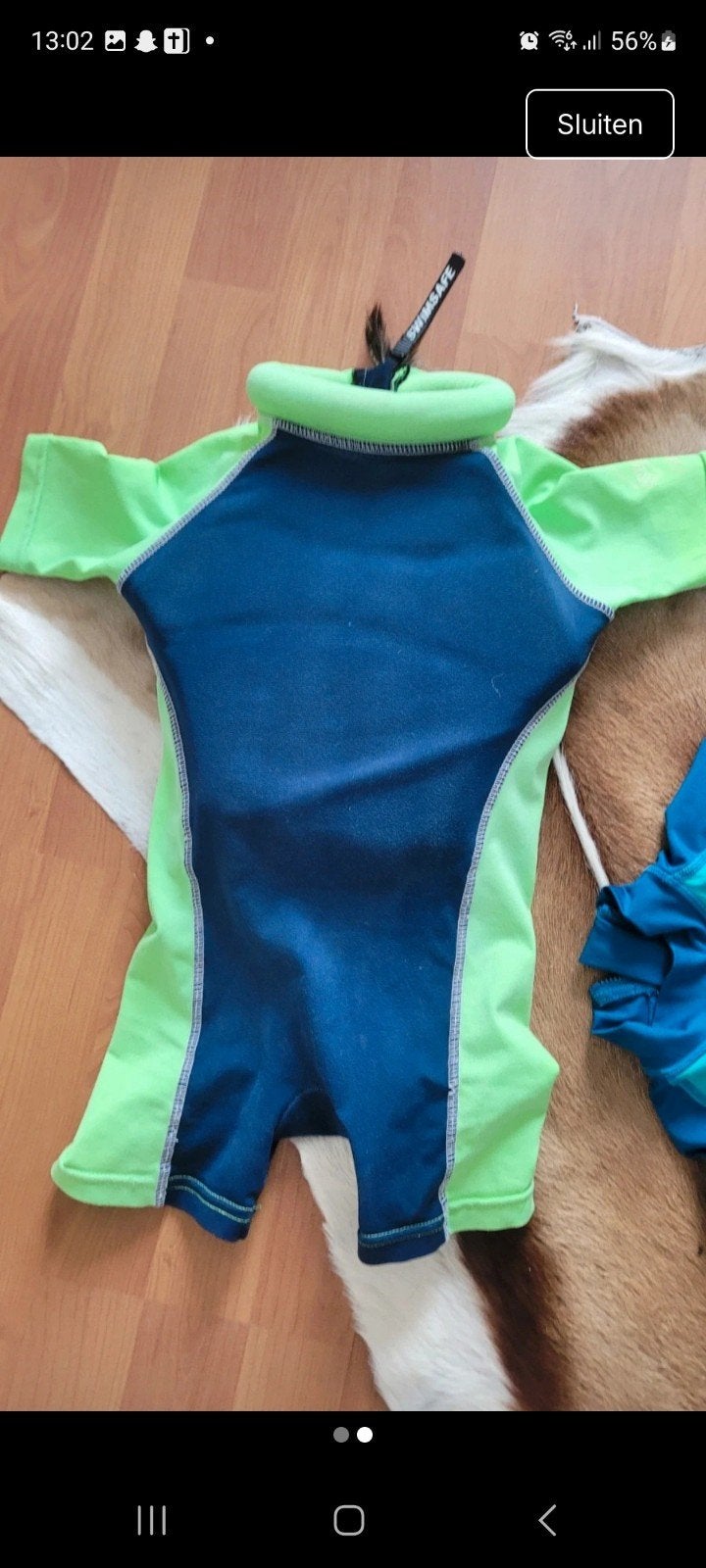 UV-zwempakje voor baby's - 18-35kg, Gebruikt, Badpak, Overige maten, Ophalen of Verzenden